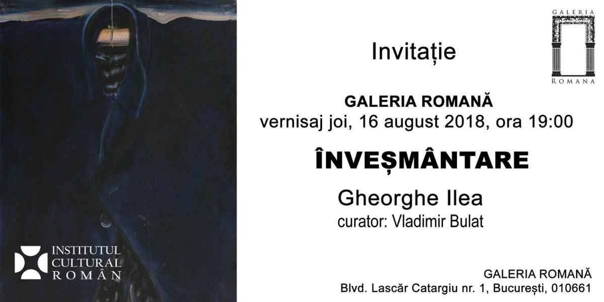 Expoziția “Înveșmântare“ a artistului Gheorghe Ilea la Galeria Romană, București