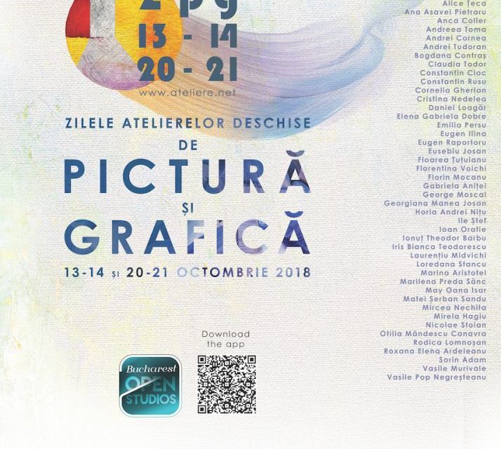 Zilele Atelierelor Deschise de Pictura si Grafica, Bucuresti 13/14 octombrie 2018
