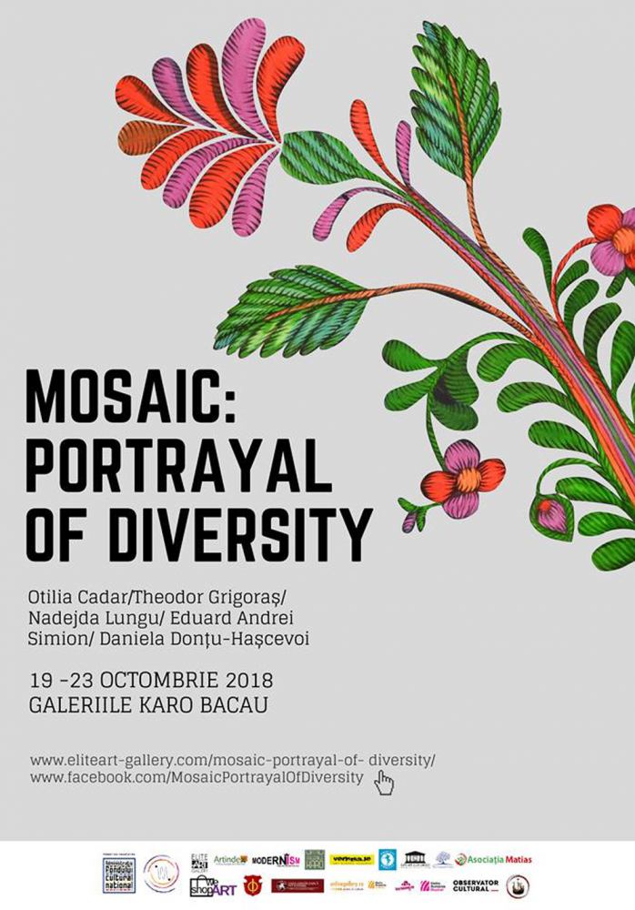 Expoziție de pictură MOSAIC: Portrayal of Diversity @ Galeriile KARO, Bacău
