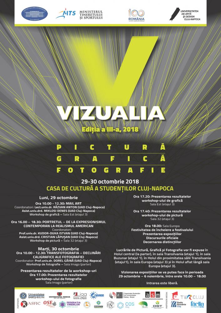 Festivalul Național Studențesc Vizualia, ediția a III-a @ Casa de Cultură a Studenților din Cluj-Napoca