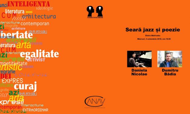 Jazz și poezie cu Daniela Nicolae și Dumitru Bădița @ Galeria Întâlnirilor