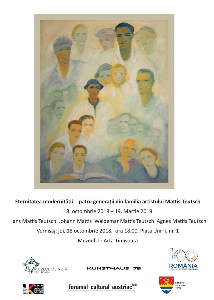 „Eternitatea modernității – patru generații din familia artistului Mattis-Teutsch” @ Muzeul de Artă Timișoara