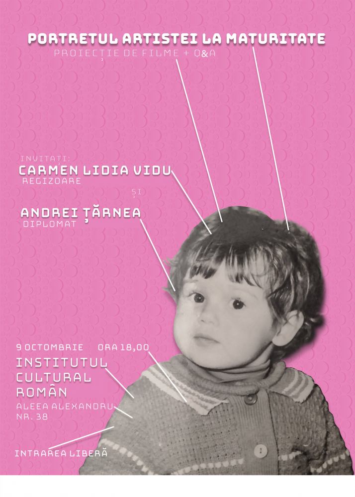 Carmen Lidia Vidu deschide seria evenimentelor „Portretele artiştilor la maturitate” la Institutul Cultural Român