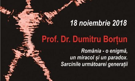 Conferințele TNB – Prof. Dr. Dumitru Borţun: România – o enigmă, un miracol și un paradox. Sarcinile următoarei generații
