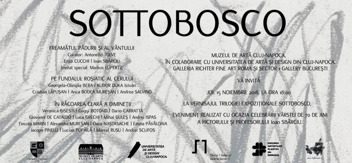 SOTTOBOSCO. Pictură @ Muzeul de Arta Cluj-Napoca