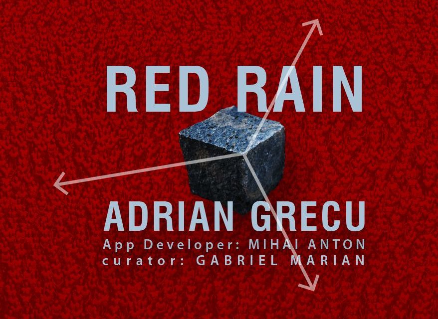 Adrian Grecu „Red Rain” @ Galeria Nano, Centrul de Interes, Cluj