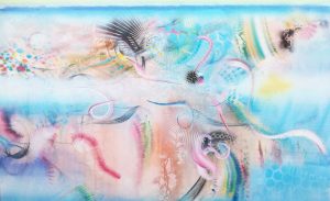 Costin Brateanu 60x90 cm mixed media on canvas Poland 2018