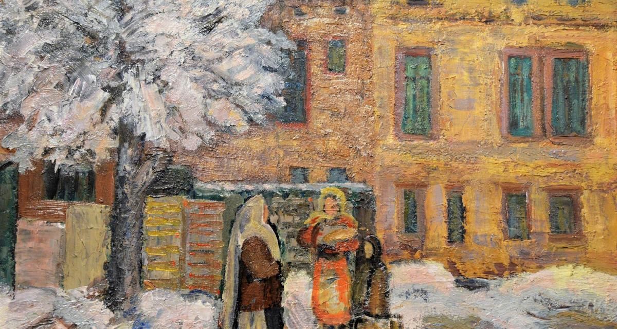 Iernile de altădată în pictura românească