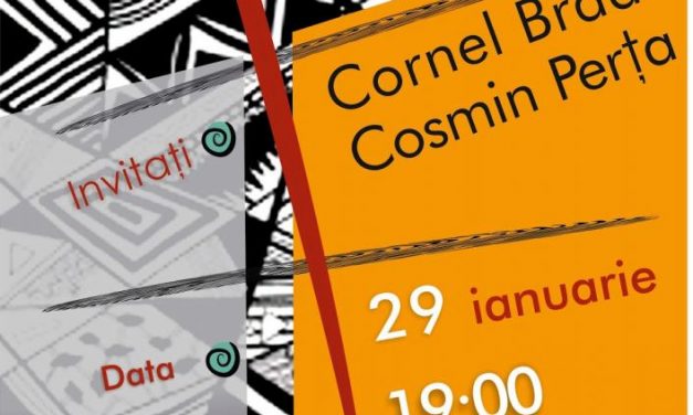 Cornel Brad și Cosmin Perța @ Galeria Întâlnirilor