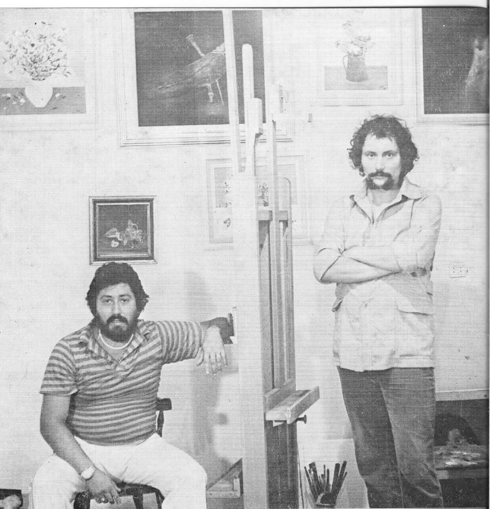 Serghei Niculescu-Mizil și Petre Velicu în 1982