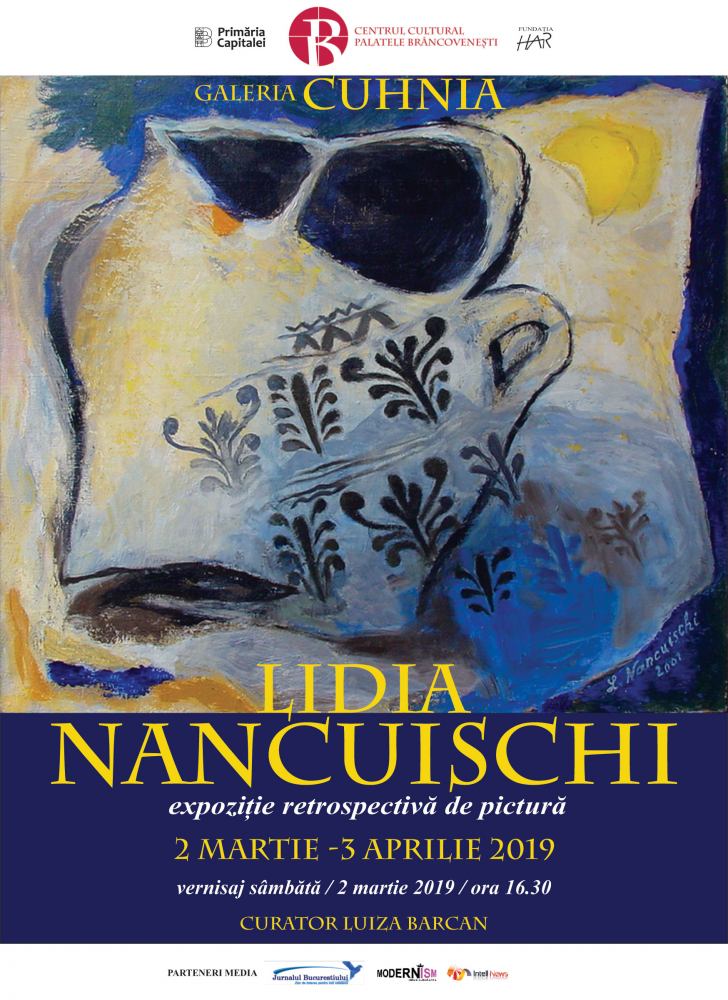 Expoziția retrospectivă de pictură LIDIA NANCUISCHI @ Galeria „Cuhnia” a Palatului brâncovenesc de la Mogoșoaia
