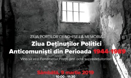 9 Martie-Ziua Deținuților Politici Anticomuniști @ Memorialul Închisoarea Pitești