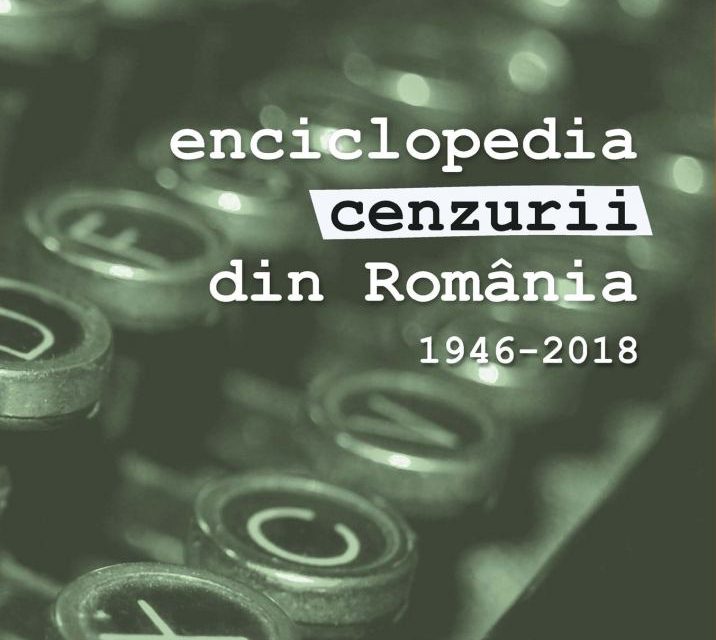 A apărut lucrarea Enciclopedia cenzurii din Romania, coordonator prof.univ.dr. Marian Petcu la Editura Ars Docendi, a Universității din București