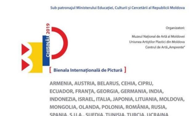 Mihaela Mihalache participă la Bienala internațională de Pictură, Chișinău, Moldova 16 mai – 23 iunie 2019