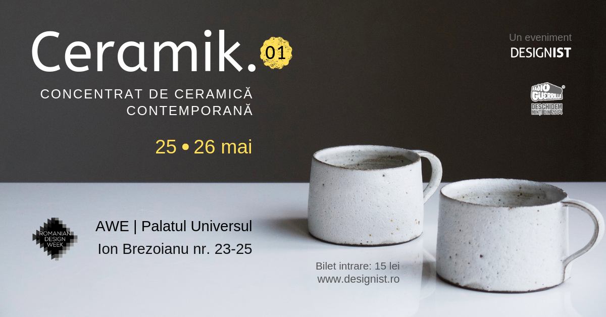Prima ediție Ceramik. | Concentrat de ceramică contemporană