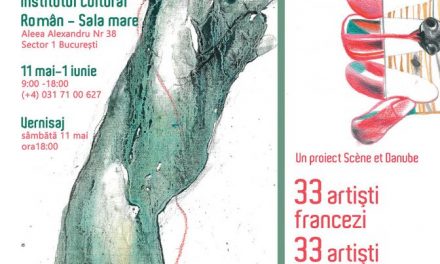 Expoziția „Fluide(s) 50 de desene la patru mâini franco-române” @ ICR, București