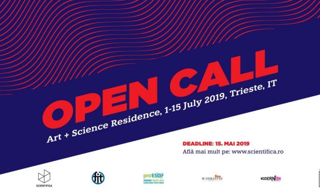 Apel înscrieri rezidență Art + Science by Scientifica