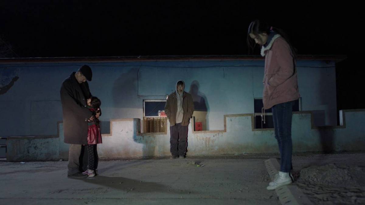 An Elephant Sitting Still