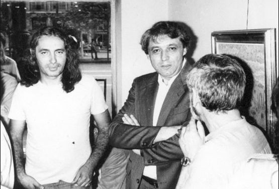 Mihai Olos şi Nicolae Breban în 1981