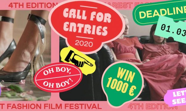 Bucharest Fashion Film Festival caută producții locale pentru secțiunea competițională