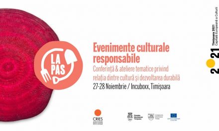 Conferința Evenimente culturale responsabile: cum să organizezi proiecte creative cu grijă față de oameni și mediu