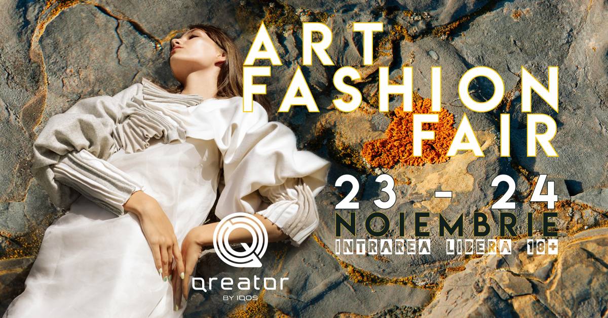 Art Fashion Fair #19 în Piața Victoriei, la Qreator