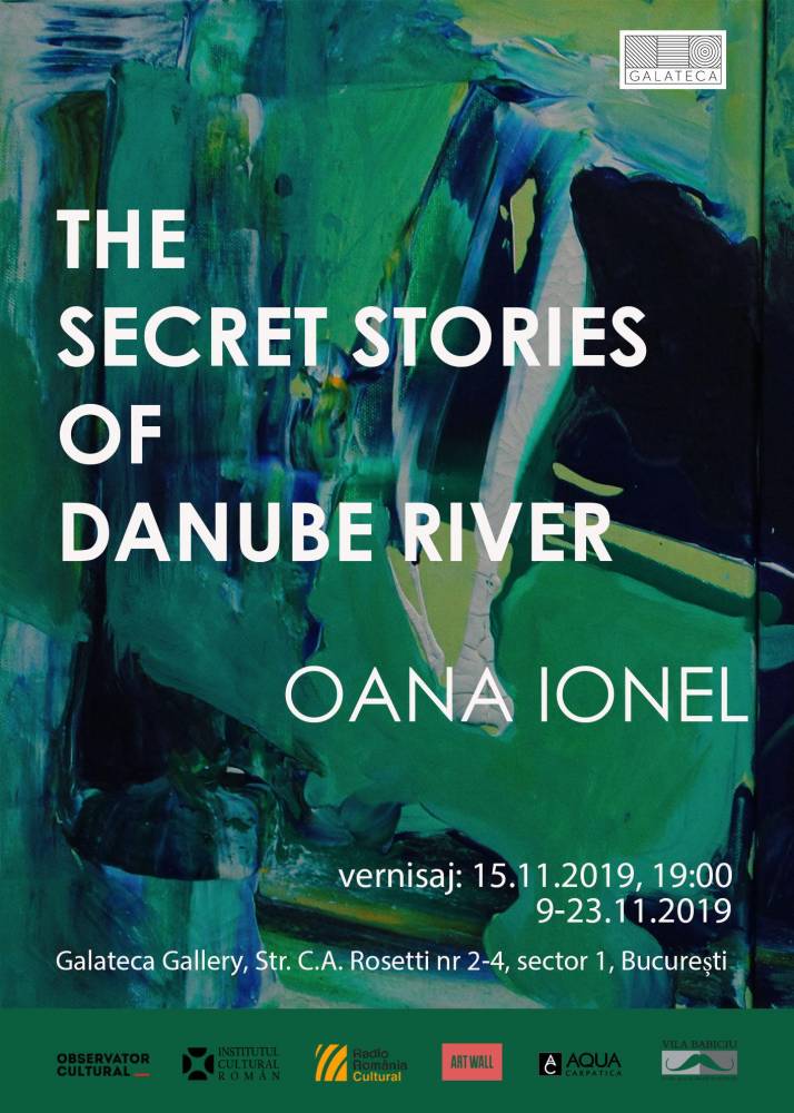 Expoziție Oana Ionel, „The Secret Stories of Danube River” @ Galeria Galateca, București