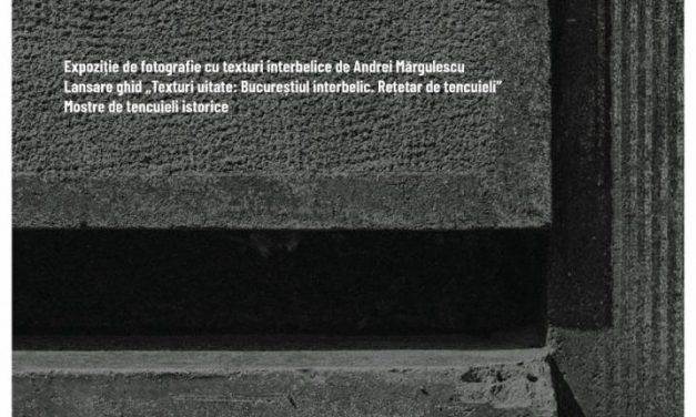 Expoziție „Texturi uitate: Bucureștiul interbelic” @ Nod makerspace, sala MATER, București