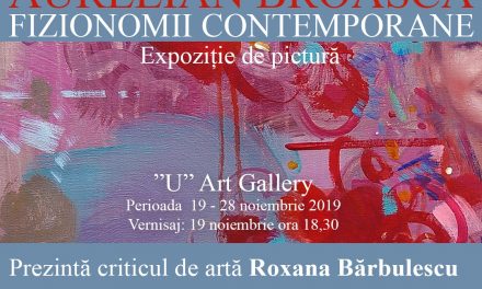 Expoziție personală de pictură Aurelian Broască „Fizionomii contemporane” @ „U” Art Gallery, București