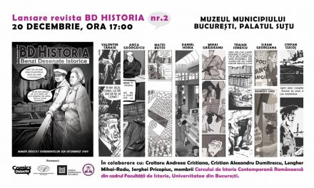 Revista „BD Historia, benzi desenate istorice” dedică un număr evenimentelor din Decembrie 1989