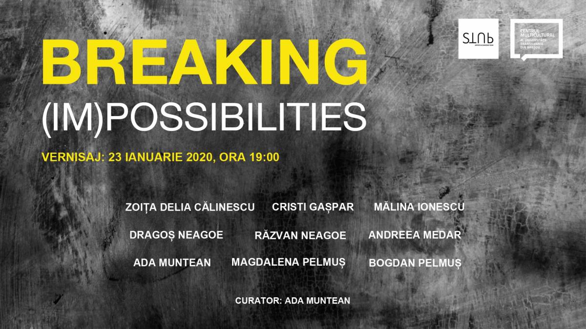 Breaking (Im)possibilities | Expoziție de grup @ Centrul Multicultural al Universității Transilvania din Brașov
