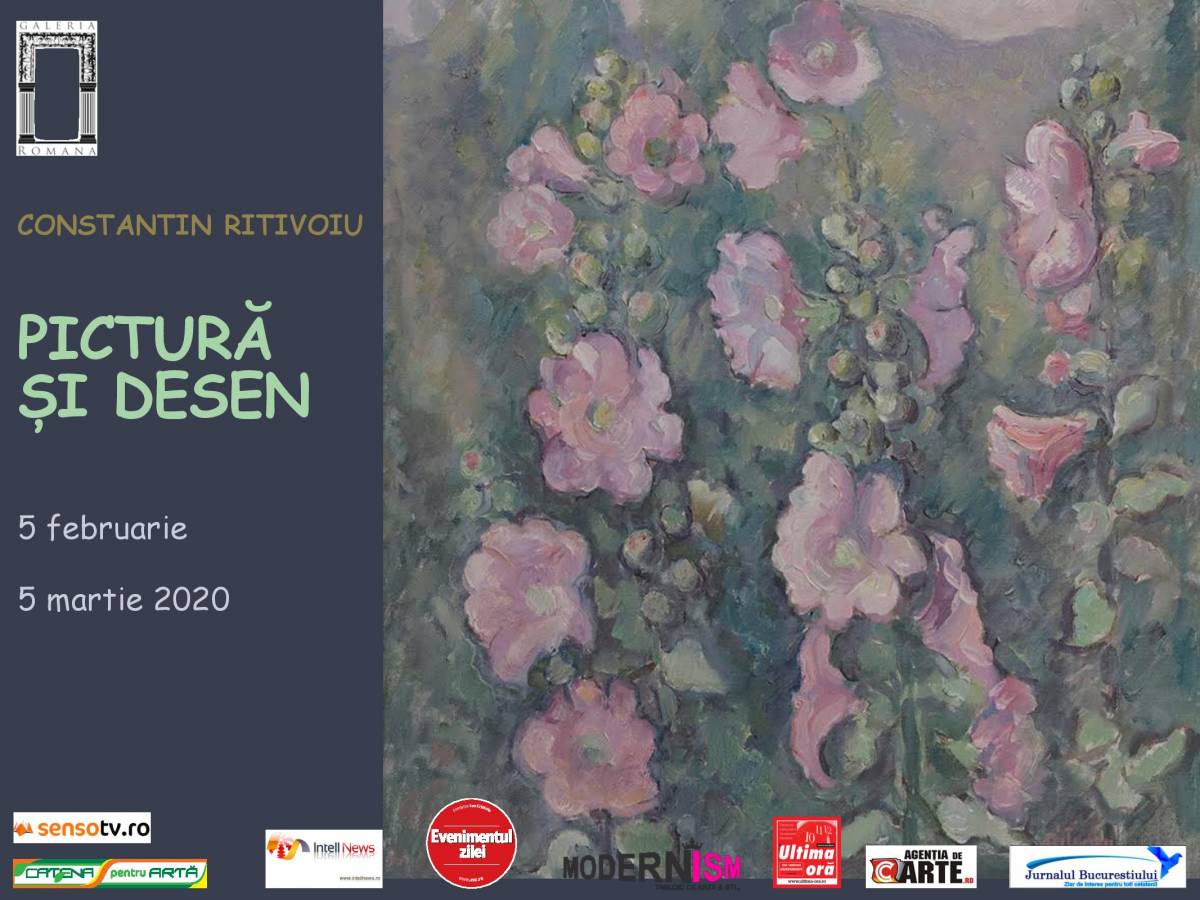 Expoziție personală Constantin Ritivoiu – Pictură şi Desen @ Galeria Romană, București