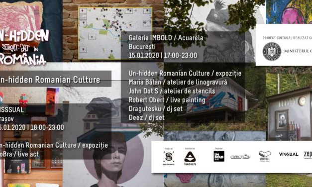 Proiectul Un-hidden Romanian Culture – expoziții, ateliere și muzică electronică în București și Brașov