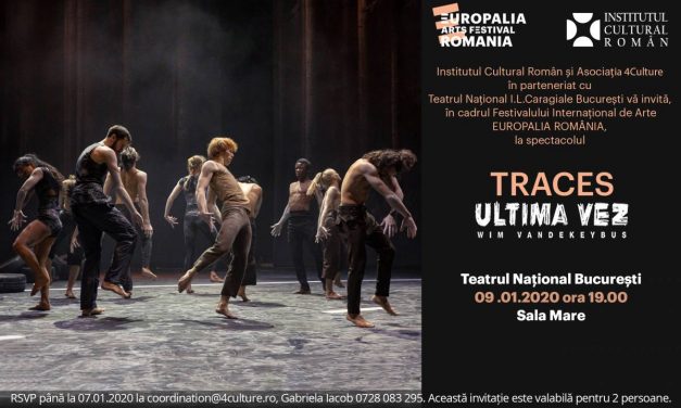TRACES dans contemporan Ultima Vez/Wim Vandekeybus la Teatrul Național București