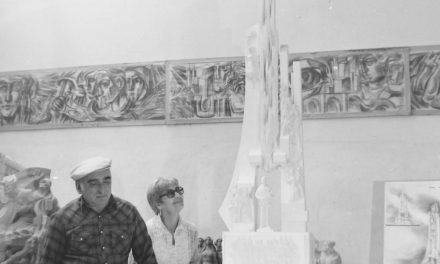 Sculptorul Gavril Covalschi, 1980