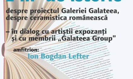 Cafeneaua critică la Galateea, despre Galateea şi despre ceramistica românească!