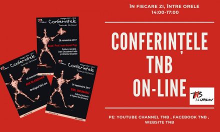 CONFERINȚELE TEATRULUI NAȚIONAL: 40 de conferințe din perioada 2006-2019