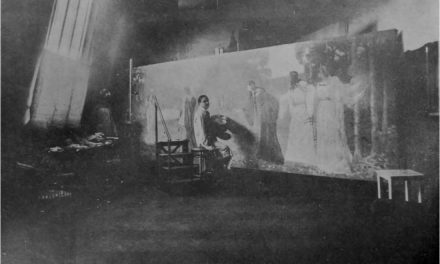 Kimon Loghi în atelier, 1914