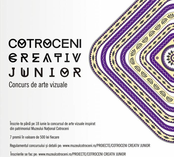 Muzeul Național Cotroceni lansează concursul de arte vizuale COTROCENI CREATIV JUNIOR