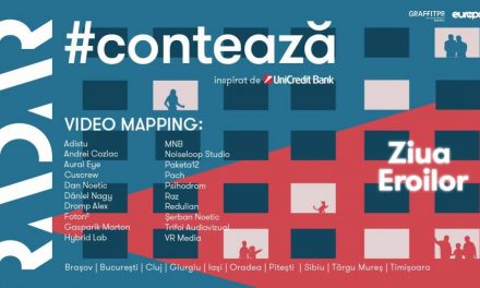 RADAR lansează ediția națională a                proiectului de video-mapping #CONTEAZĂ