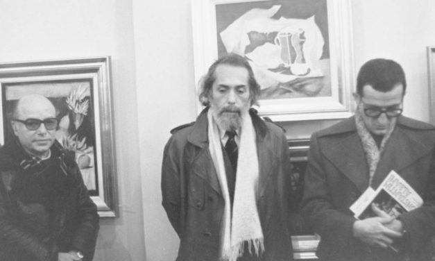 Constantin Albani, vernisaj, Galeria Simeza, București, 1988
