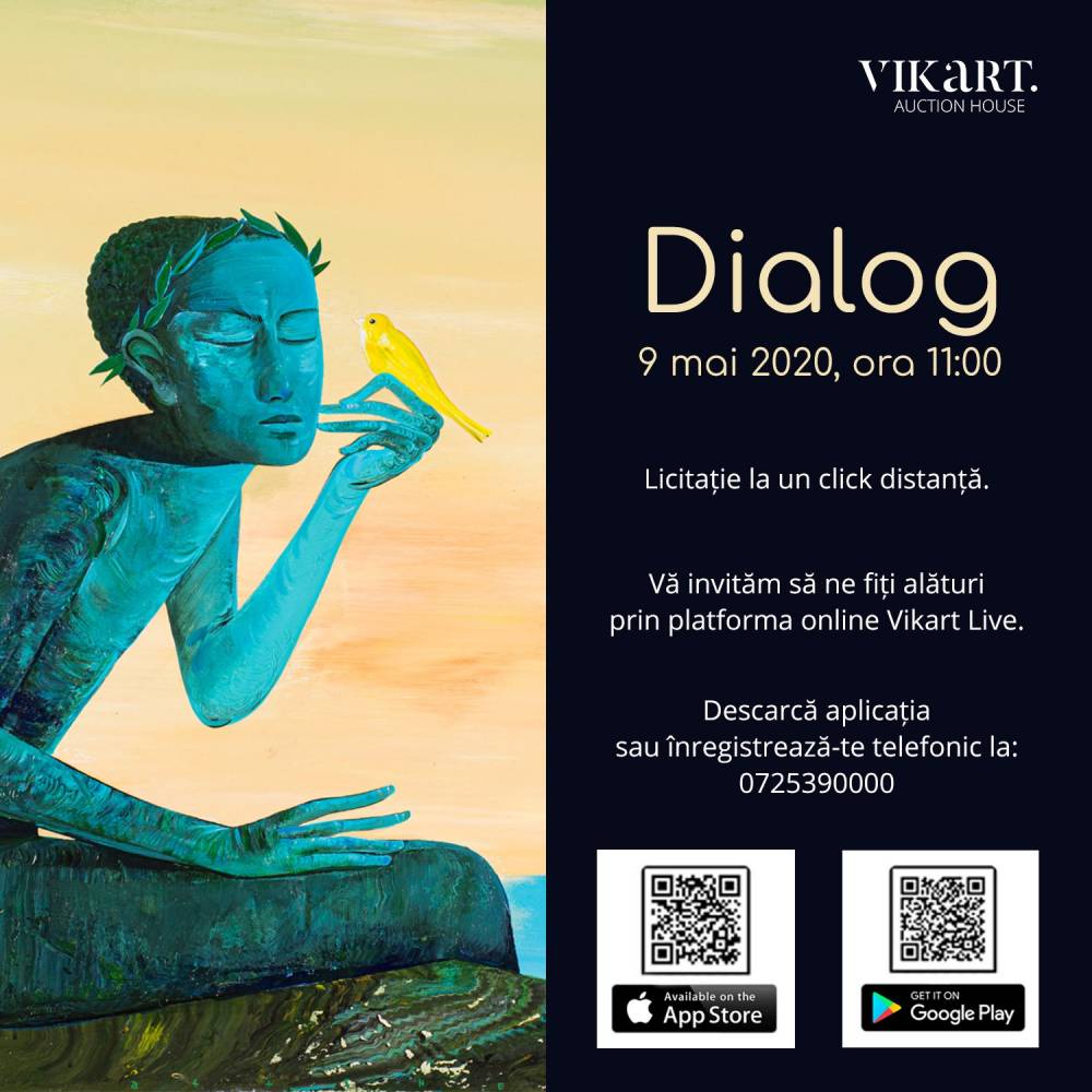 ‎Licitația de Artă – Dialog Casa de Licitații Vikart, București