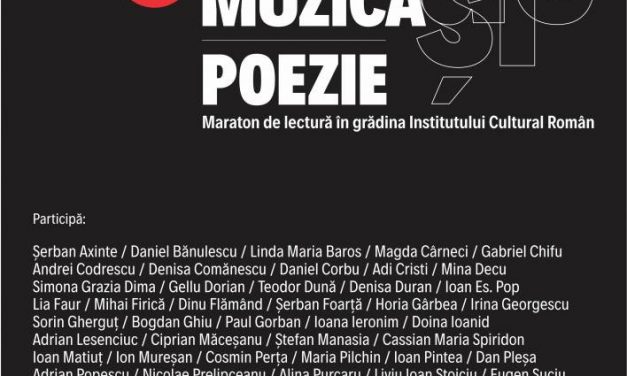 Dezbatere despre piața de carte și maraton liric în grădina Institutului Cultural Român