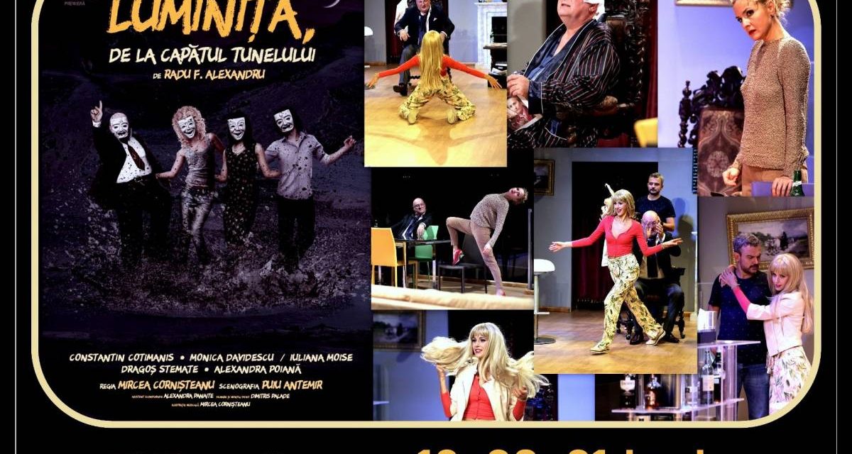 ULTIMA SĂPTĂMÂNĂ DE PREZENȚĂ ON-LINE A TNB începe cu comemorarea lui EMINESCU și se încheie cu spectacolul LUMINIȚA, DE LA CAPĂTUL TUNELULUI…