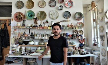 Marius Stanciu – vizită în atelierul de ceramică