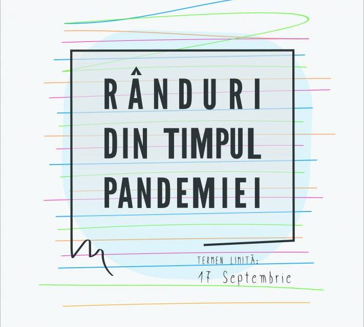 Lansare proiect Rânduri din timpul pandemiei – Asociația „100% Playground”