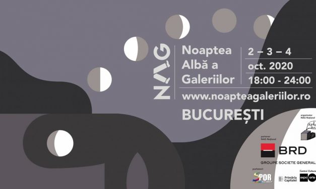 Noaptea Albă a Galeriilor 2020 ține 3 nopți: 02-03-04 octombrie în București și alte 10 orașe