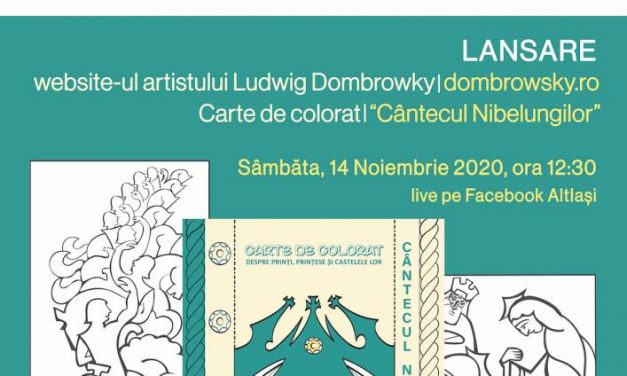 Lansarea site-ului dedicat artistului Ludwig Dombrowsky și a cărții de colorat „Cântecul Nibelungilor”