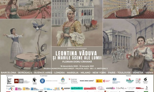 LEONTINA VĂDUVA ȘI MARILE SCENE ALE LUMII Operă ilustrată după un libret de Florian Doru Crihană