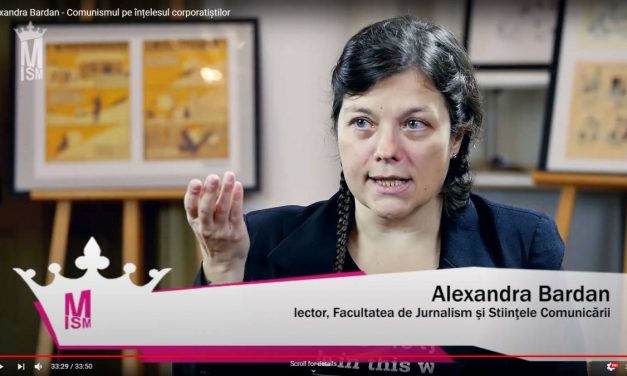 Alexandra Bardan – Comunismul pe înțelesul corporatiștilor